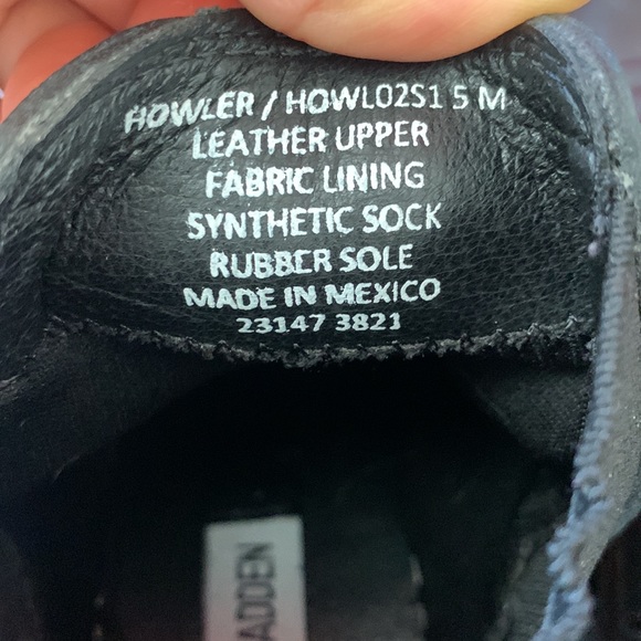 Steve Madden slip on Moto bootie 5 preowned - Picture 6 of 16